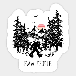 Eww People Sticker